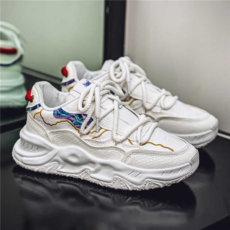 Running Shoes Men - Zapatillas deportivas tejidas de verano para
