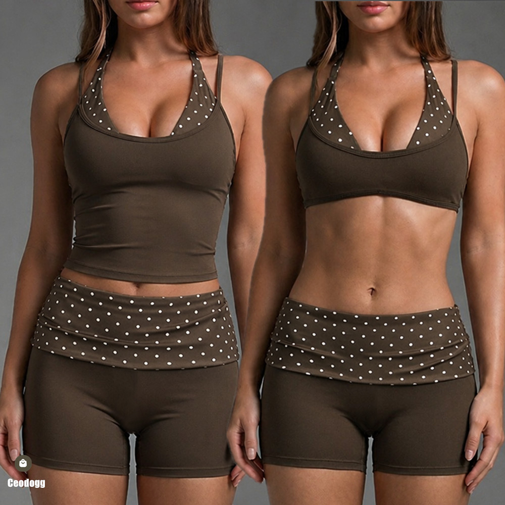Running Belt - Sujetador deportivo de tirantes con estampado