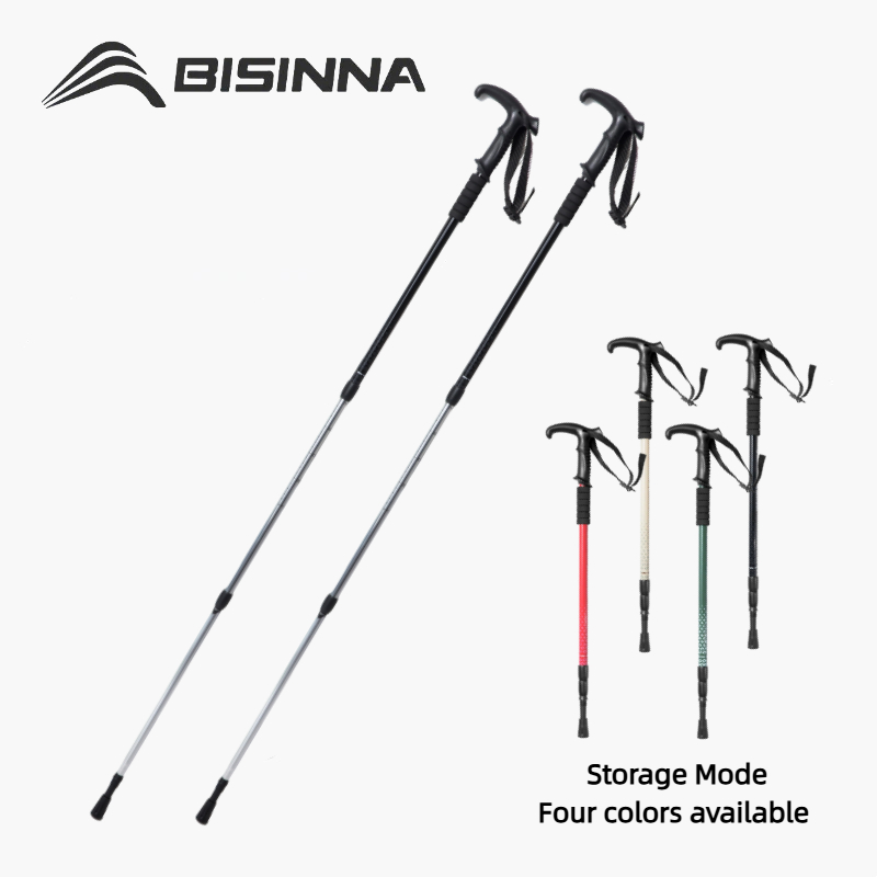 Trekking Pole Carbon - BISINNA 2 Unidades Bastones para Caminar