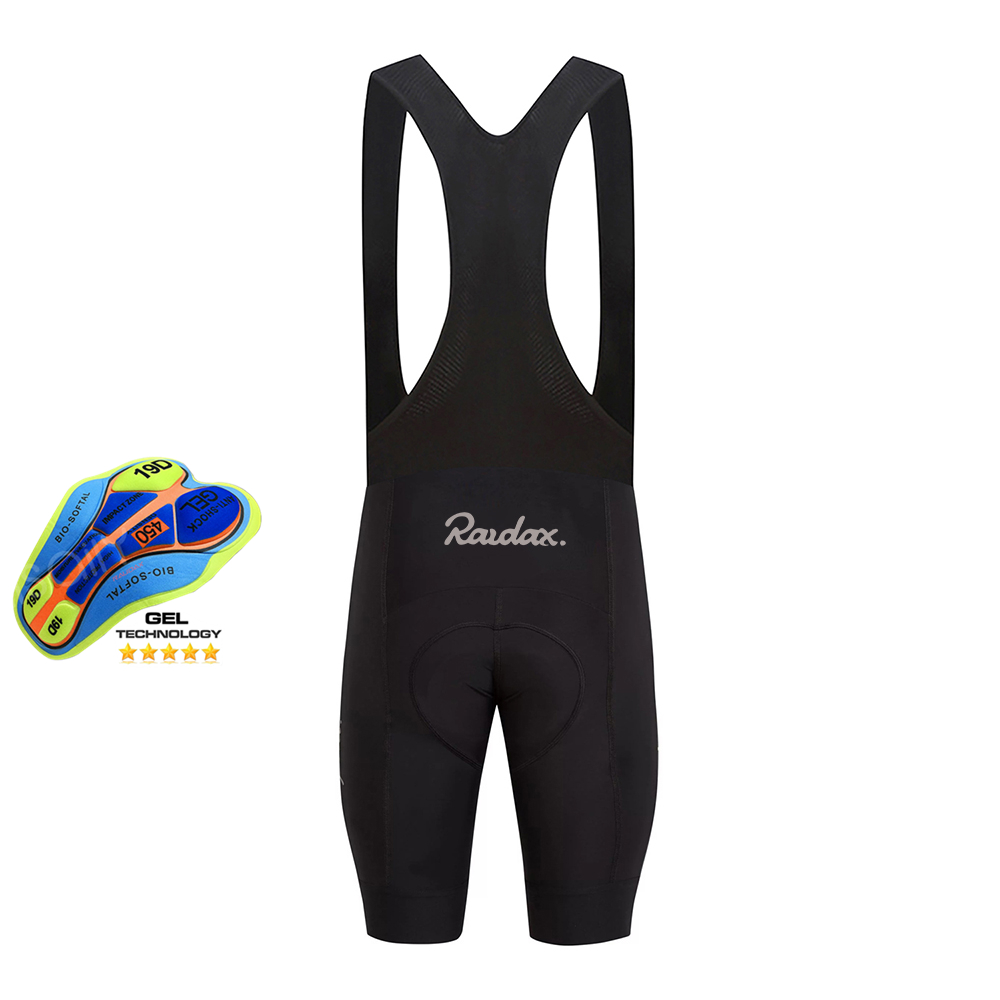 Raudax-pantalones cortos con p - Race Bib reseña y precio