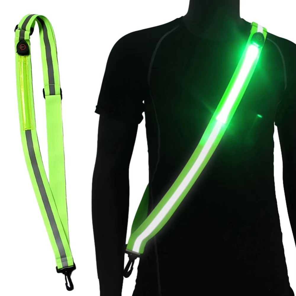 Cinturón reflectante para corr - Running Visibility Gear reseña y precio