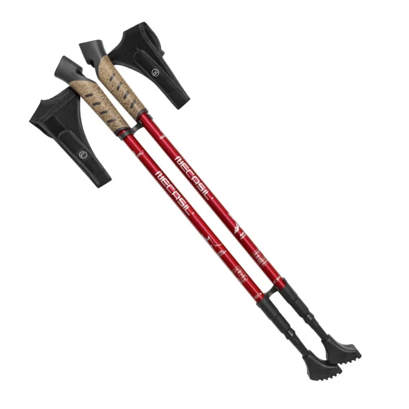2 bastones de trekking telescó - Trekking Pole Carbon reseña y precio