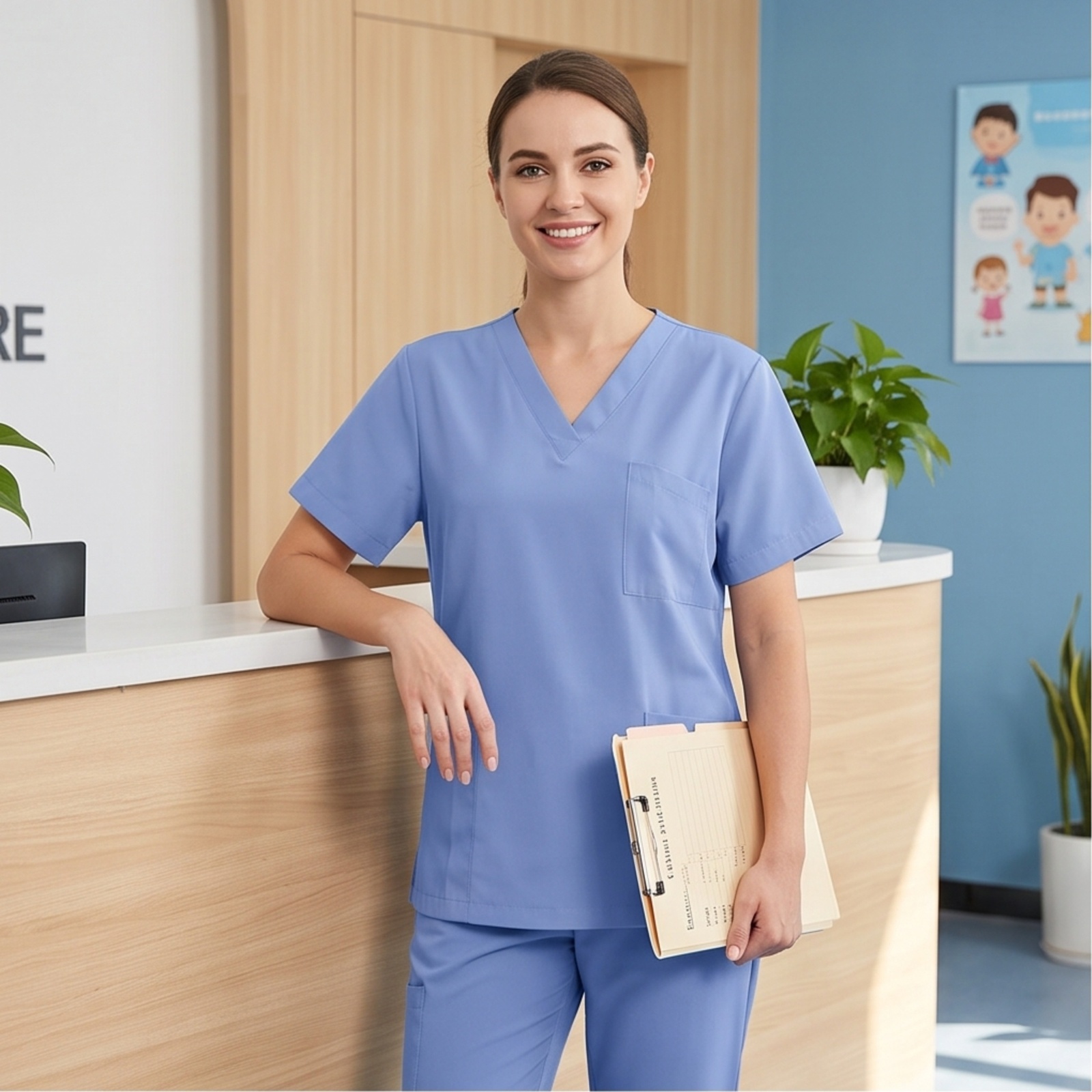 Uniforme Médico Cómodo, Blusa  - Joggers Pants reseña y precio