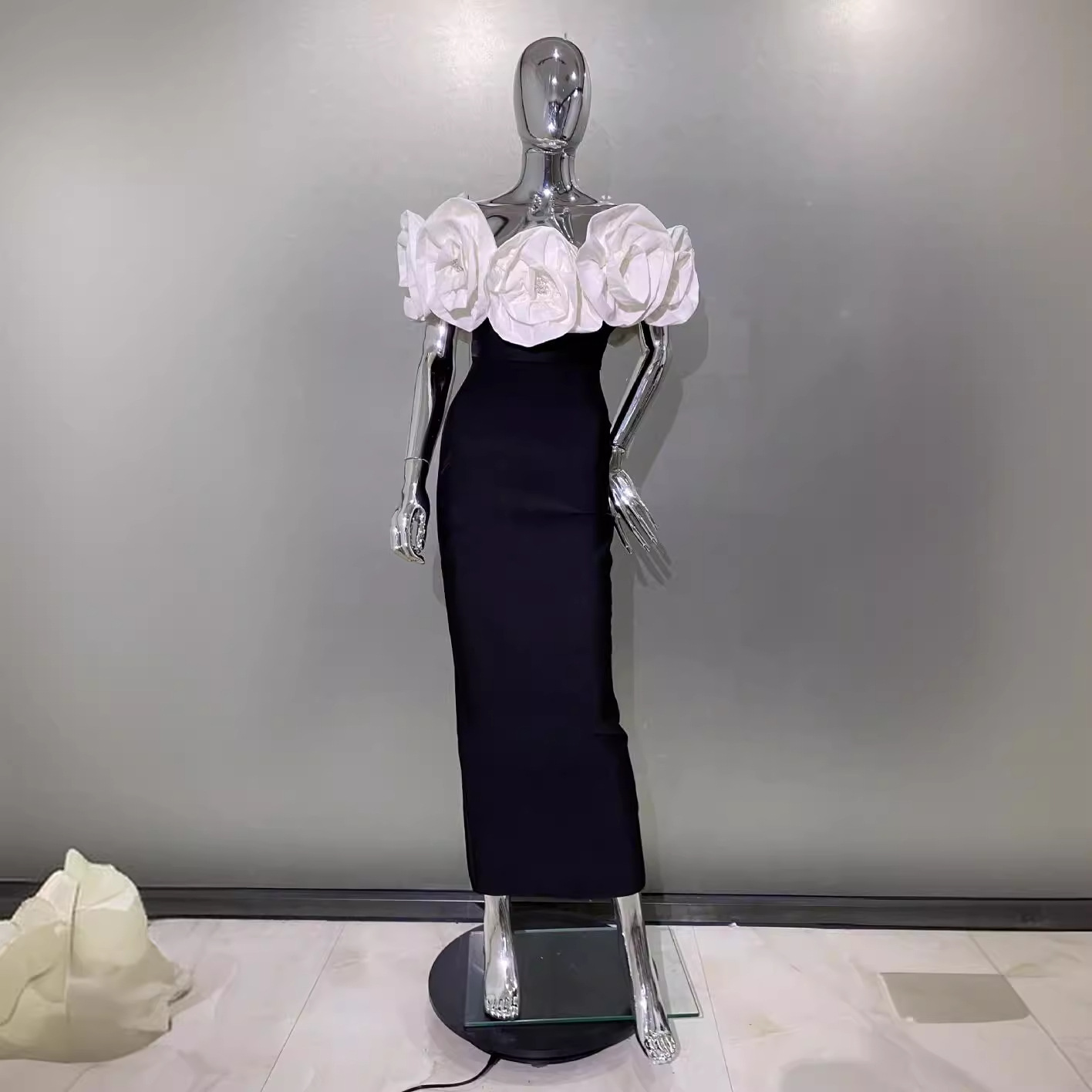 Vestido estereoscópico de flor - Ankle Brace reseña y precio