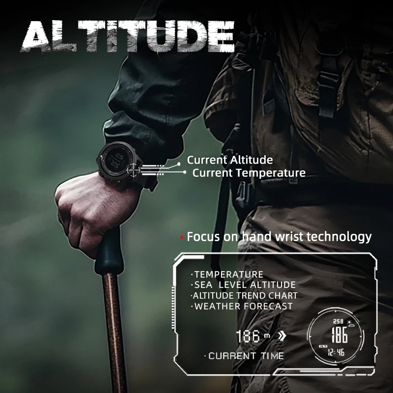 Reloj digital para hombre NORT - Running Watch reseña y precio