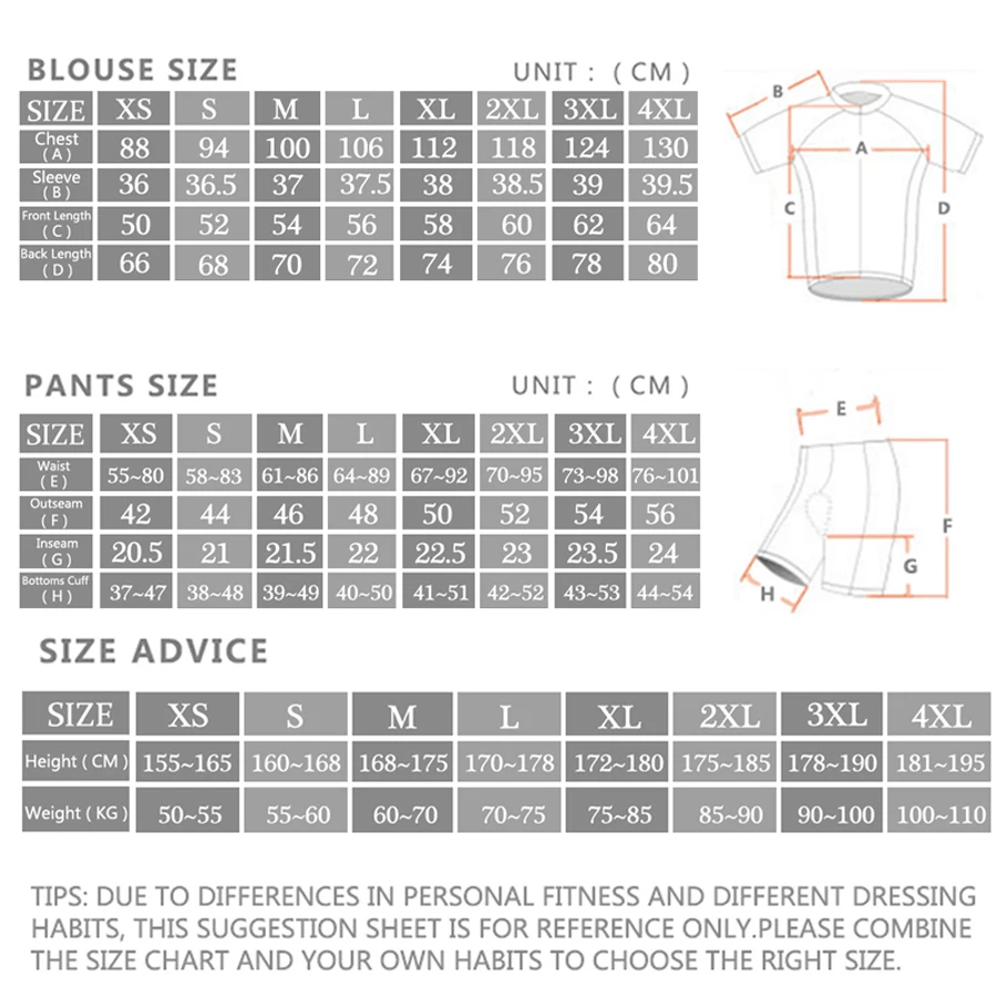 Conjunto de maillot de ciclism - Race Bib reseña y precio